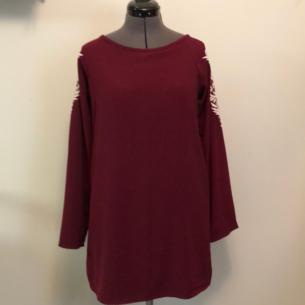 Sage shirt dress